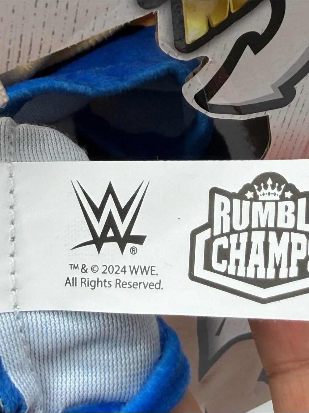 WWE John Cena Rumble Champs Fighting Puppets Plush 11